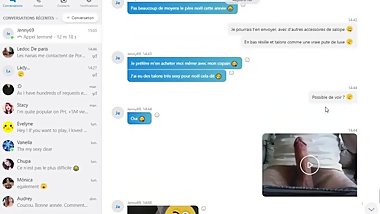 Skype cam2cam ado salope talons hauts chatte poilue grosse bite ejaculation