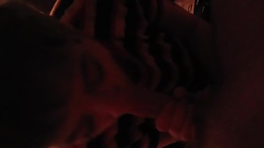 Kat giving sloppy bj to boyfriend