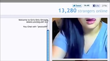 Awesome Asian Teen Shows Big Tits Webcam