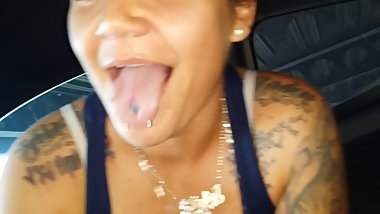 Croatian Teen go deep and swallow