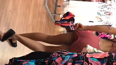 Ebony Teen Wanted to Shine Exposed Cheeks Preview