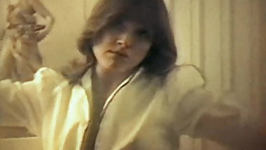 TOUCH IT - vintage hairy teen jumpsuit striptease