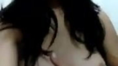 Hot Indian Teen plays with her Pussy