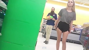Supermarket Blonde Teen