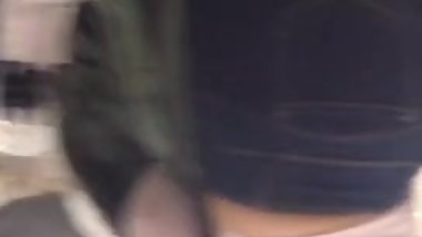 Thick teen doesn&rsquo;t notice she&rsquo;s being recorded