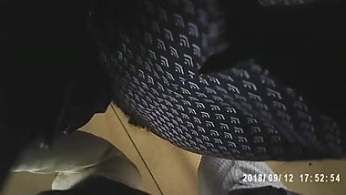 Hot Sri Lankan Office girl wearing Black Panties