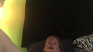 Sister caught masturbating pussy in room part 1