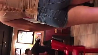 Thick teen tight shorts