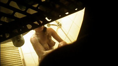 peeping in the shower