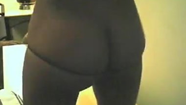 Classic Youtube Slut Black Teen in thong twerking
