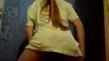 Hot Solo By My College Girl