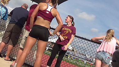 Not Teen Tight Spandex Shorts Track n Field