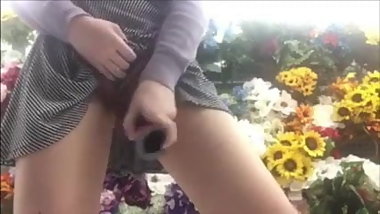 RISKY public masturbating WALMART