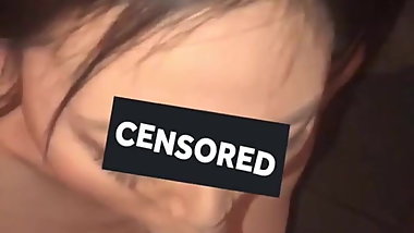 Teen Korean gf loves sucking cock