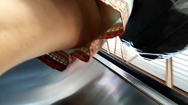 Upskirt bundinha redondinha da fofinha