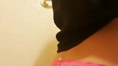 Sexy petite teen stripping naked selfie