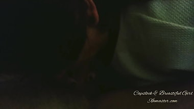 Breastiful Girl sucks my dick real good.