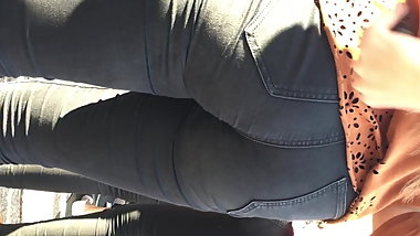 Lithuanian girl Martyna Ass!!!Black Jeans Martyna