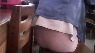 GIRL WITH HOT LEGS AND ASS