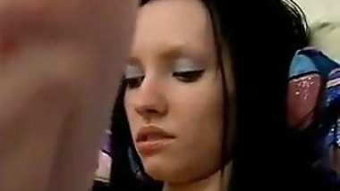 very very skinny girl will make you cum