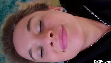 Cutie Teen Shows Off Her Masturbation Skills