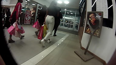 Young booty in Jeans pt2 the walk away