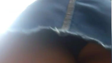 Calcinha preta da novinha linda