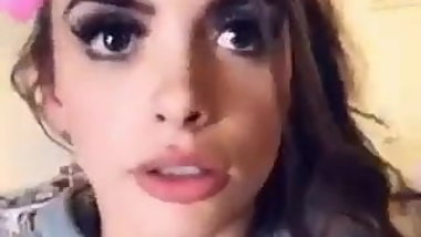 Cute brunette teen dildo masturbation