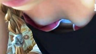 Why are you making a video of my boobs????