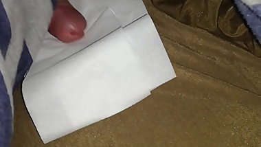 Handjob and cum