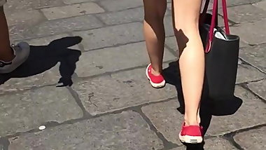 Italian ass bouncing