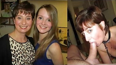 wedding dress before after teen milf facial cumshot blowjob