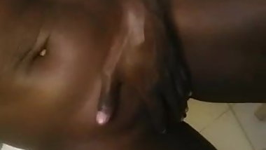 My African WhatsApp girl showing her body