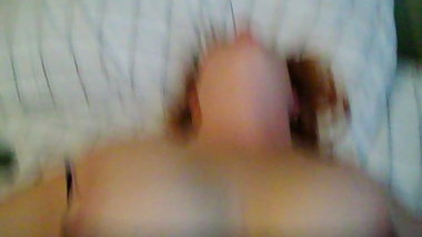 BBW Redhead camel toe pussy gets pounded by big cock