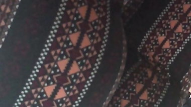 Perfect Bubble Butt in Pattern Pants