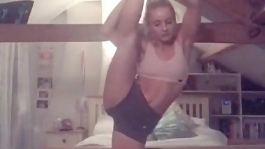 Blonde teen ballet  slut