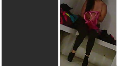 ALEJANDRA CHANGING CLOTHES