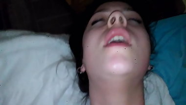 German teen exgirlfriend part 2, we both cum and creampie