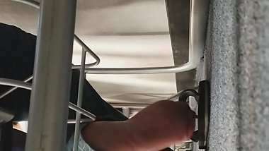 Feet Candid Class Chubby girl