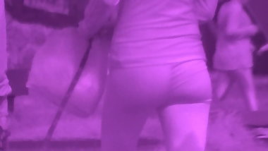 No panty deportista en infrarrojo