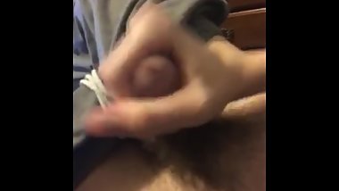 19yo Teen boy jerking off