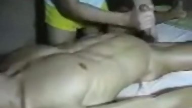 Too intense! Helping hand until the hardest cumshot he's ever experienced!