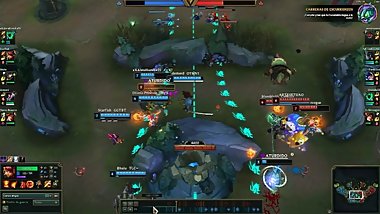 League of Legends- Nexus Blitz Game Part 1.