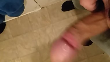 Jerking my cock
