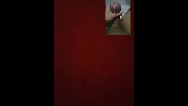 Videocall with jerking my dick