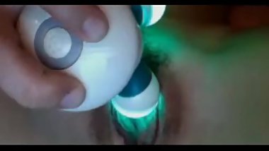 18yo vibrator play