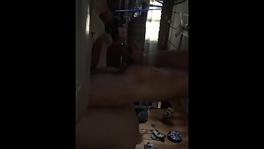 Dick in her deep making her squeal and moan