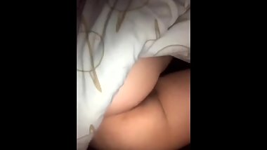 Sleeping girl's pussy