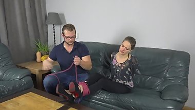 Therapist Violet Haze in Bondage by patient Episode 1