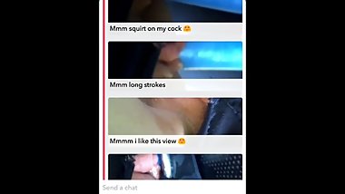 Snapchat Canadian horny girl masturbating wet pussy for had cock PART 1